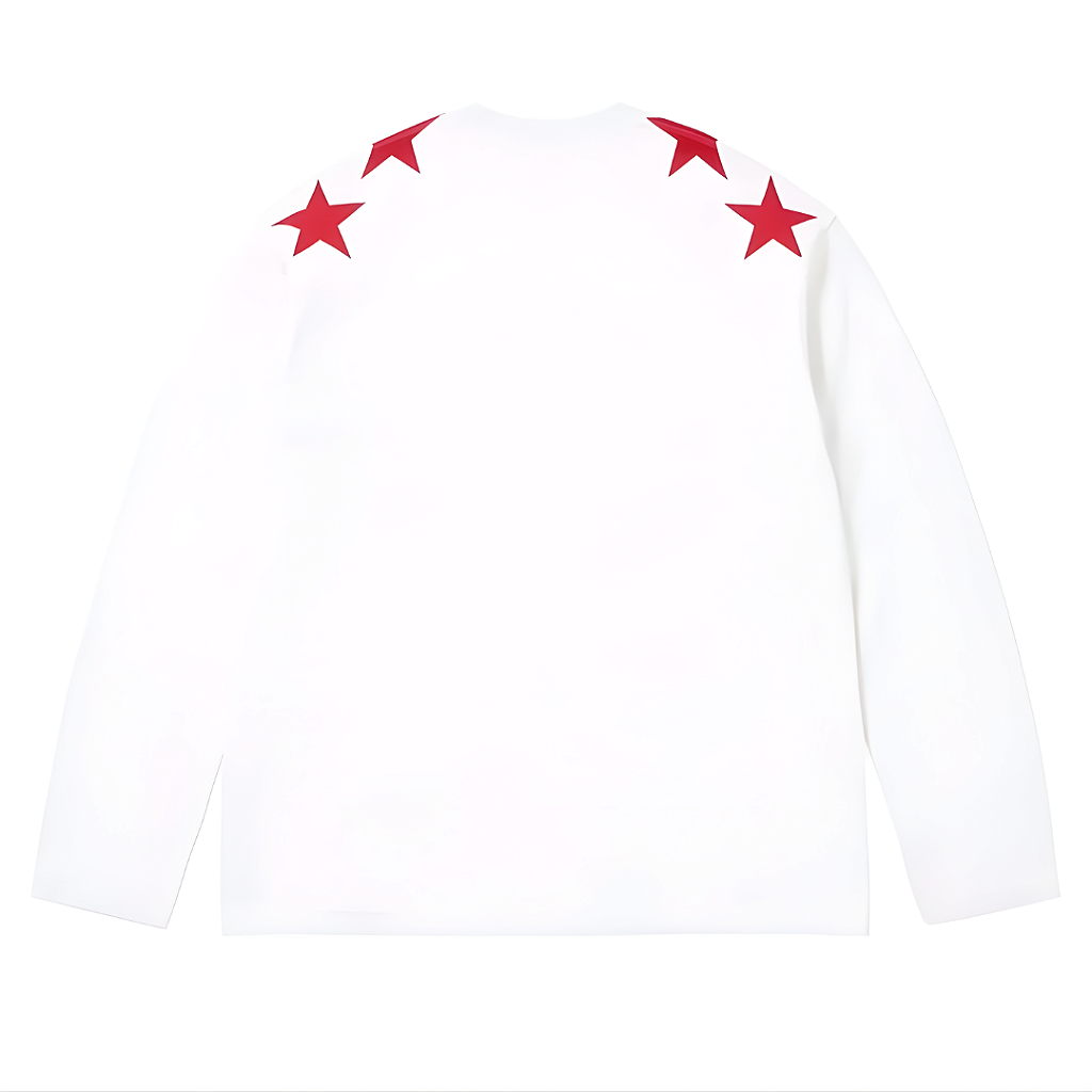 SUPREME X PLAYBOY - Camisa Manga Longa Football Top 