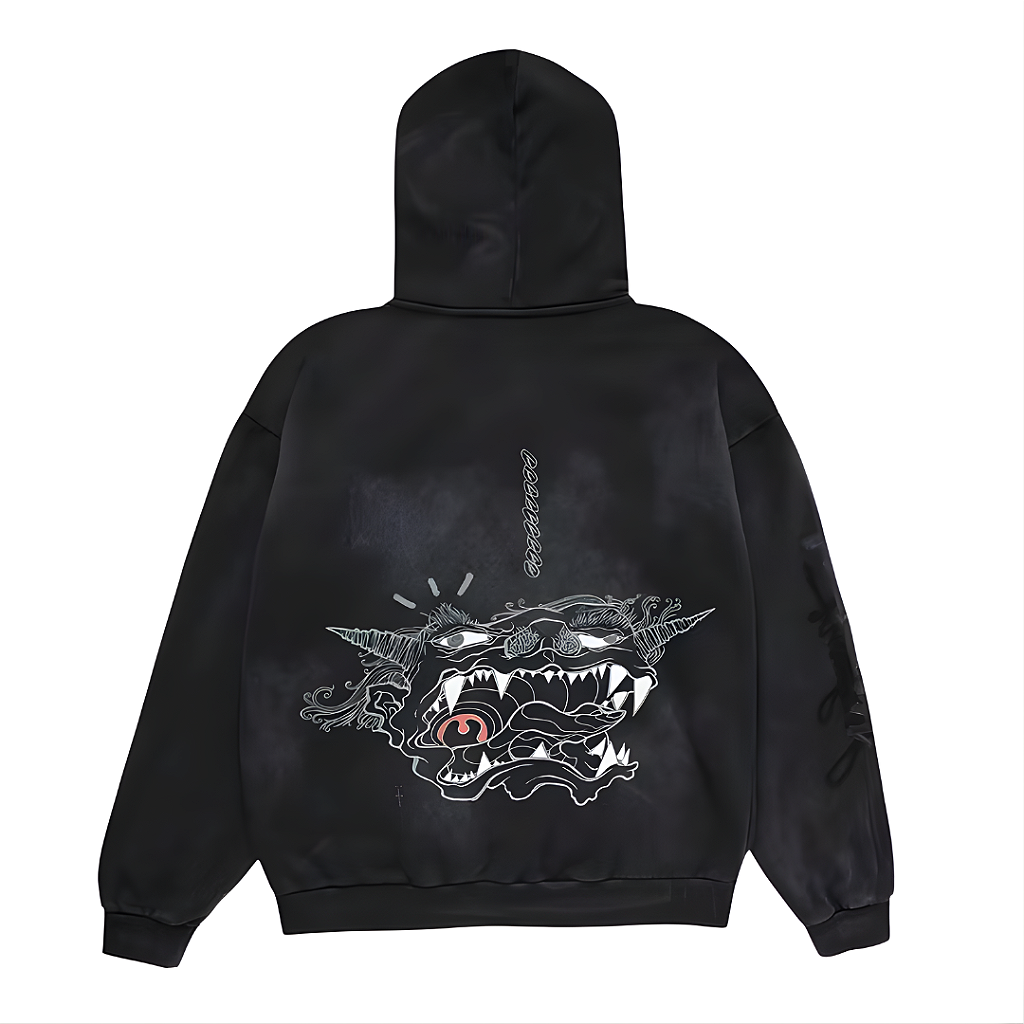 TRAVIS SCOTT x FRAGMENT DESIGN x TAKASHI MURAKAMI - Moletom Reborn