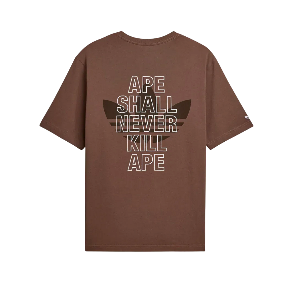 ADIDAS X BAPE- Camiseta Ape Head 