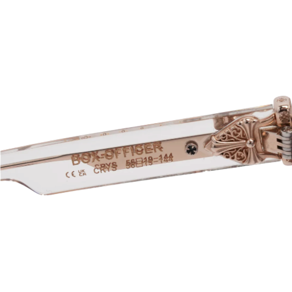 CHROME HEARTS 缶 CHROME HEARTS - Óculos De Sol Box Officer 
