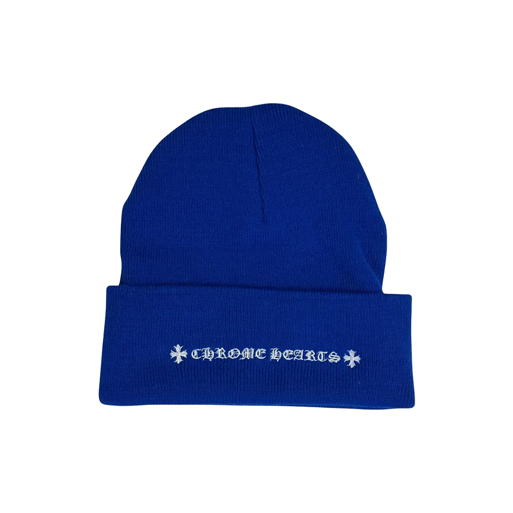 CHROME HEARTS クロムハーツ BLUE WATCH CAP CHROME HEARTS - Touca Watch 