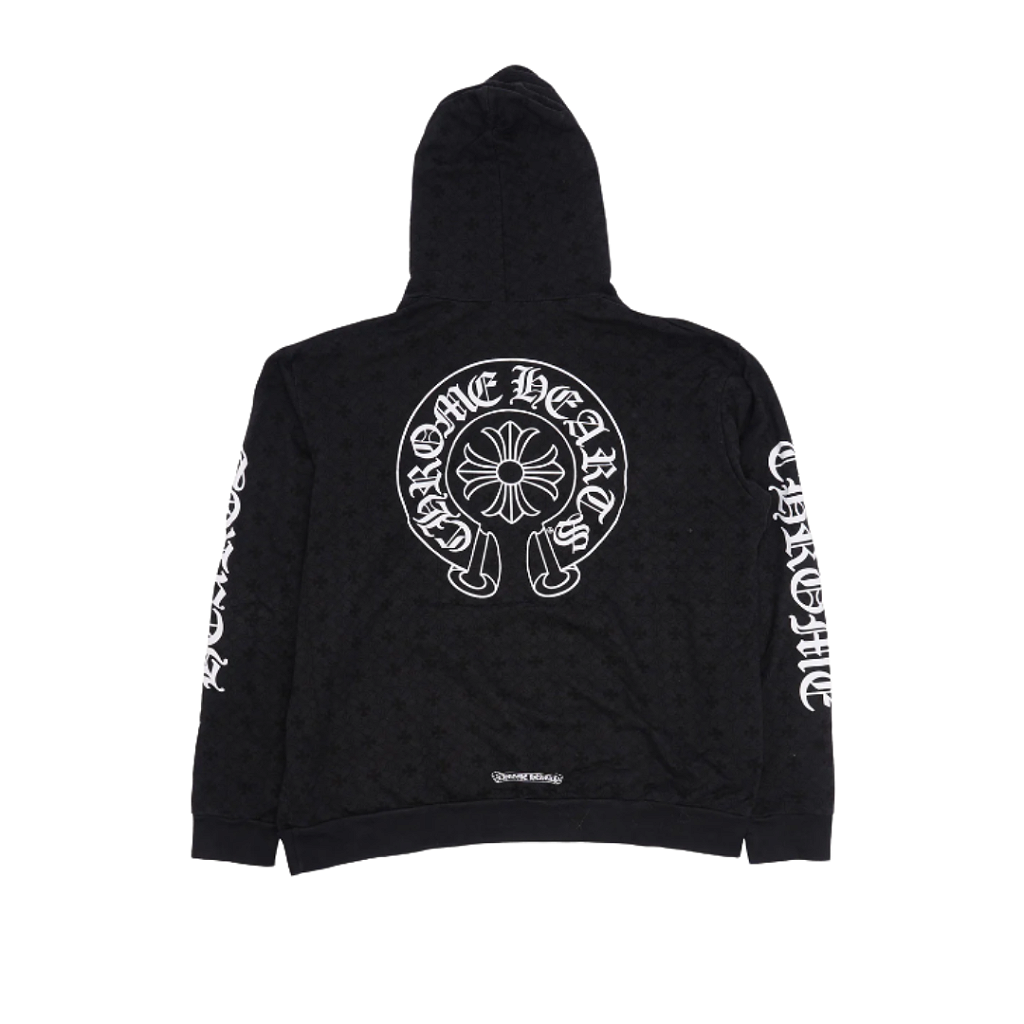 CHROME HEARTS - Moletom Monogram Horseshoe Logo 