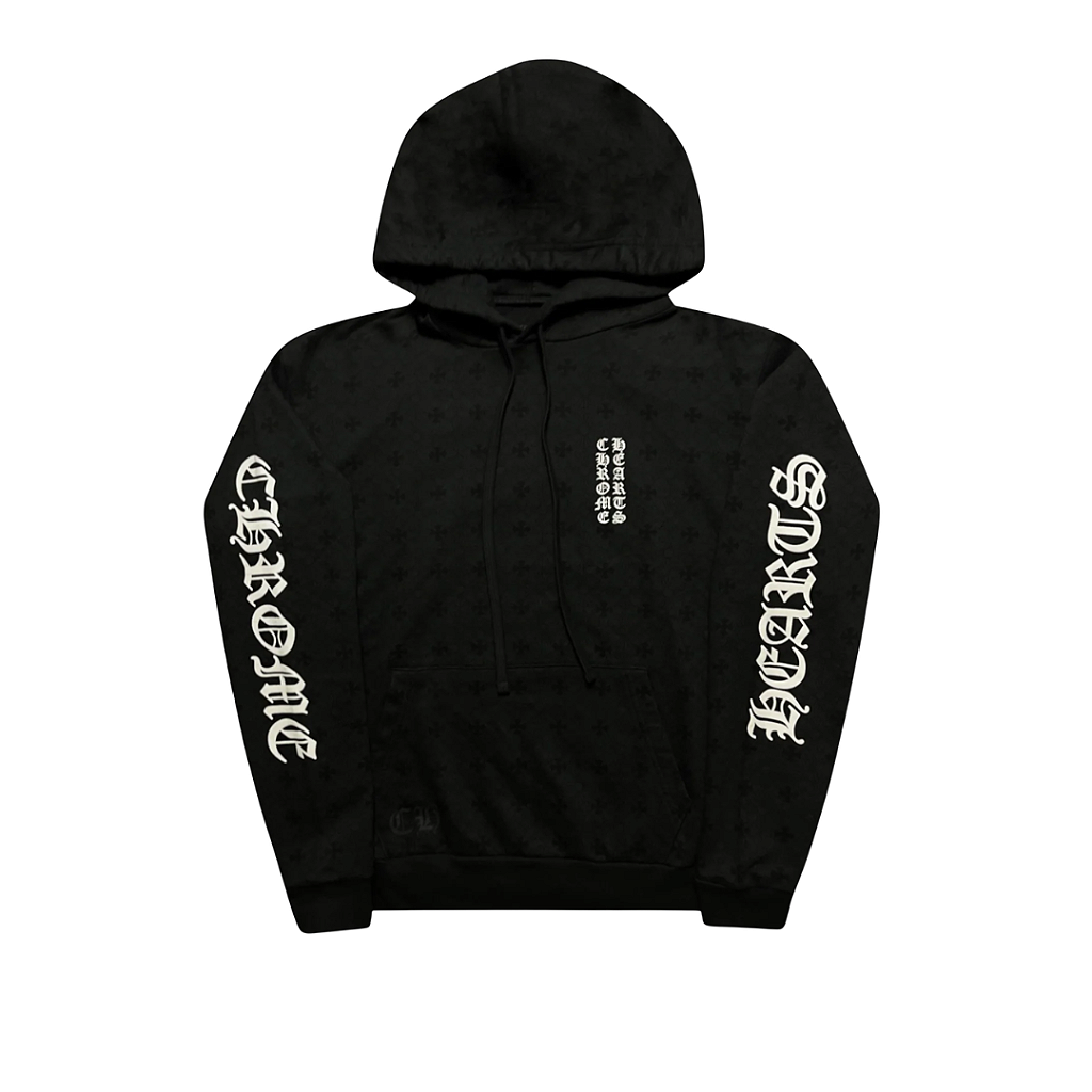 CHROME HEARTS - Moletom Monogram Horseshoe Logo 