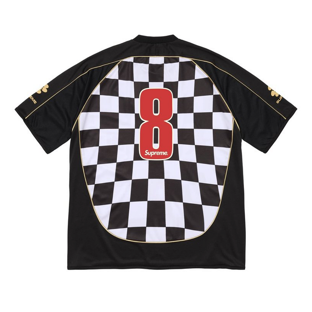 SUPREME - Camisa Checkerboard Soccer Jersey 
