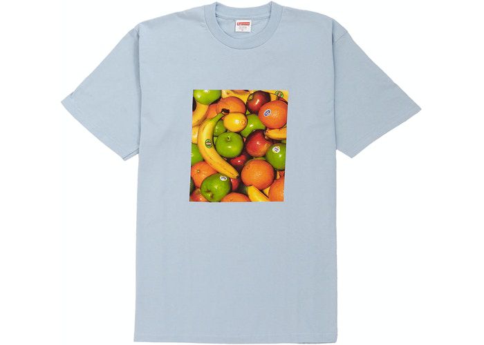 camiseta supreme azul