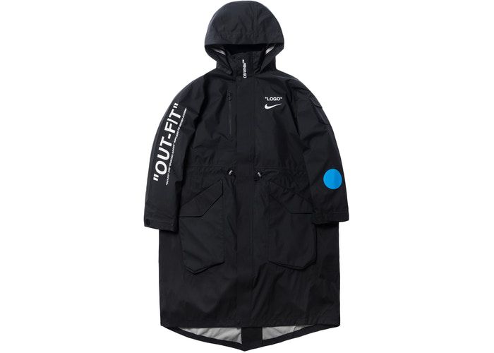 nike off white casaco