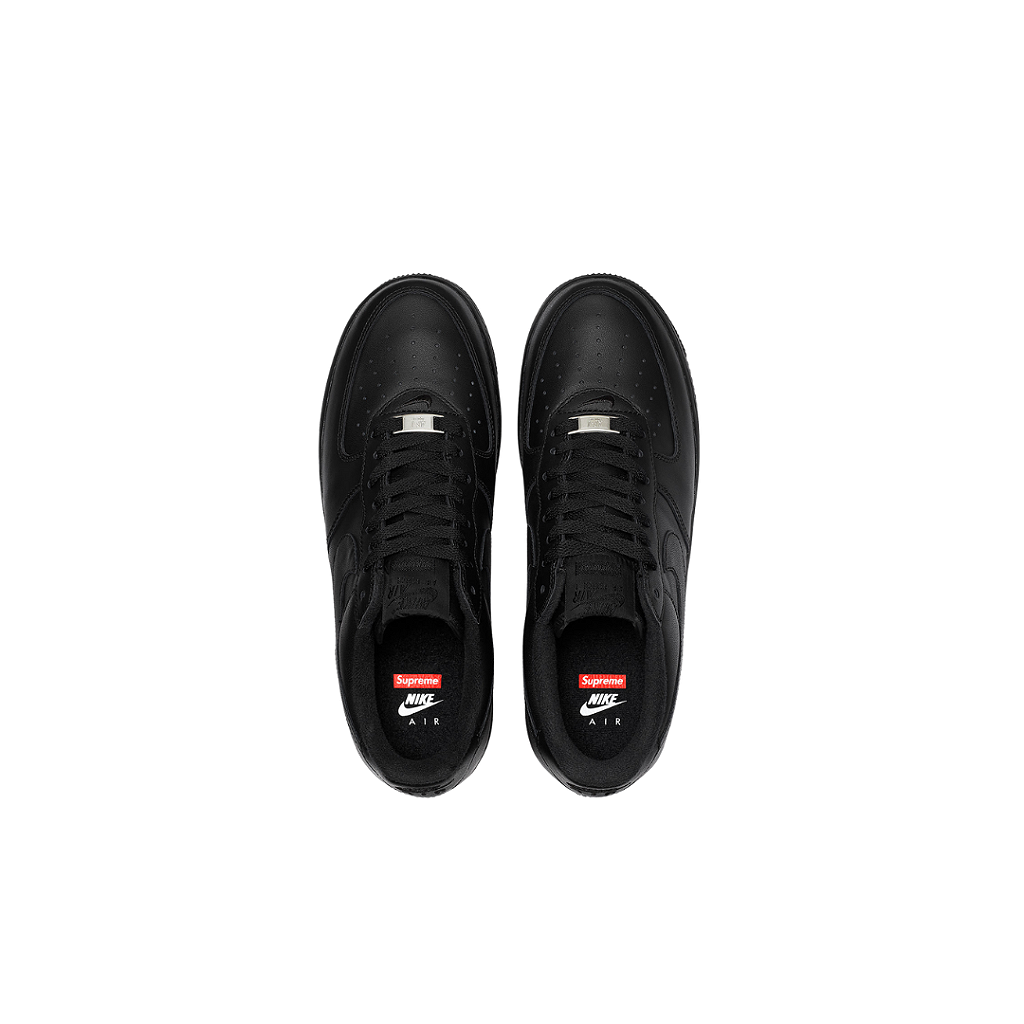 Supreme × Nike Air Force 1 Low BLACK NIKE x SUPREME - Air Force 1 Low 