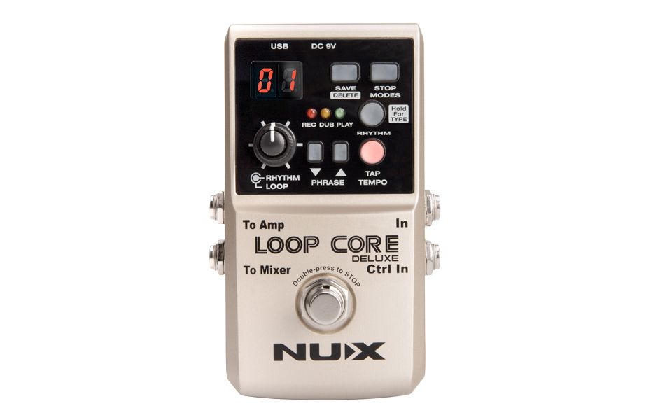 ギター NUX Loop Core Deluxe Pedal Nux Loop Core Deluxe Para Guitarra - Music Net Instrumentos