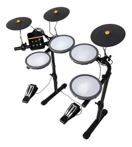 Bateria Eletrônica Nagano Tech 7 Pads Family NTF-01 - Music Net