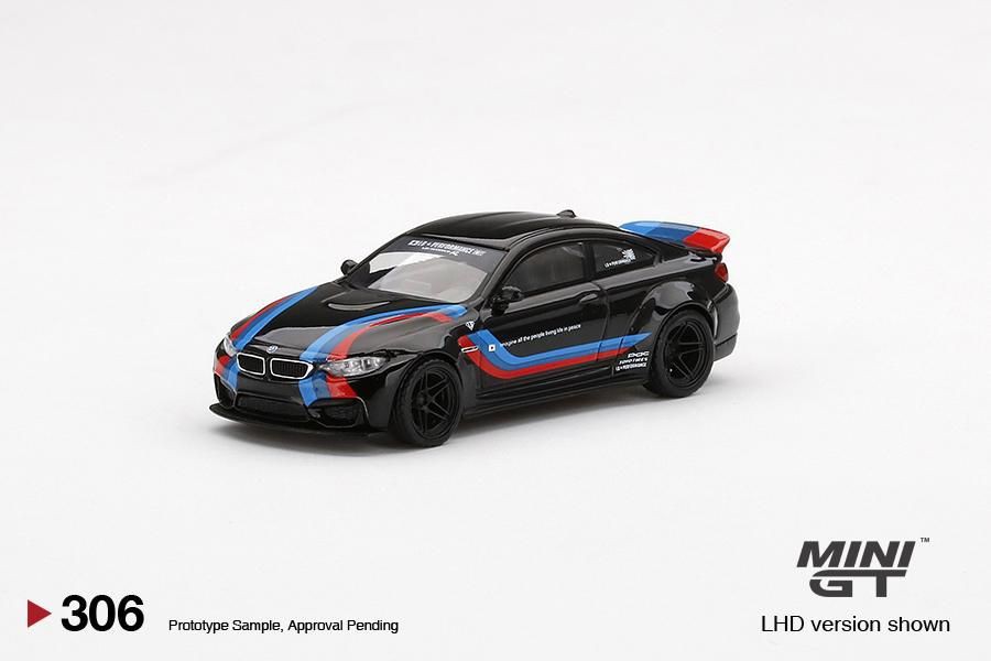 BMW M4 LB Works 1:64 Mini GT Exclusive USA - 19 anos! Loja on-line