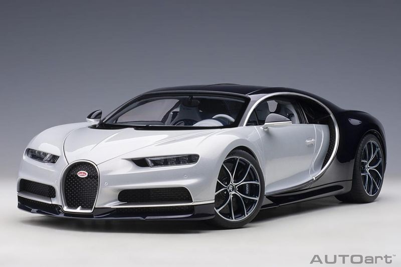Bugatti Chiron 1:12 Autoart - 20 anos! Loja on-line de miniaturas