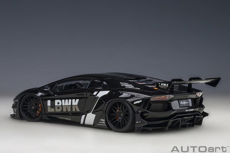 Lamborghini Aventador Limited Edition LB-Works 1:18 Autoart Preto