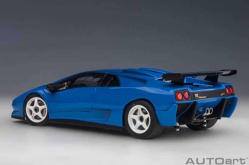 Lamborghini Diablo SV-R 1:18 Autoart Azul - 20 anos! Loja on-line