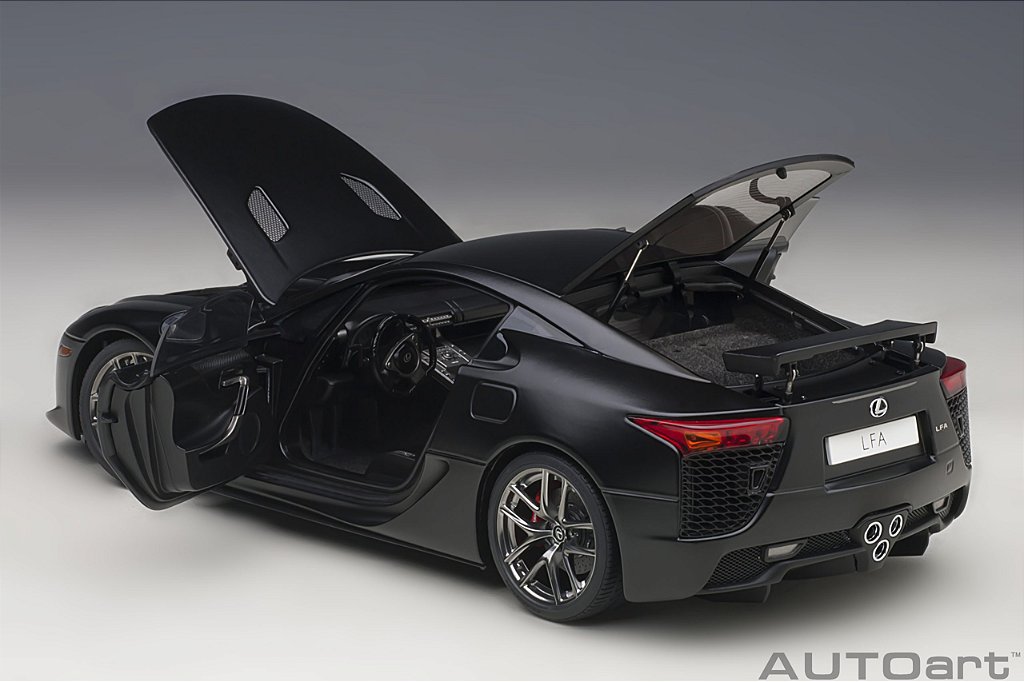 Lexus LFA 1:18 Autoart Preto - 20 anos! Loja on-line de miniaturas