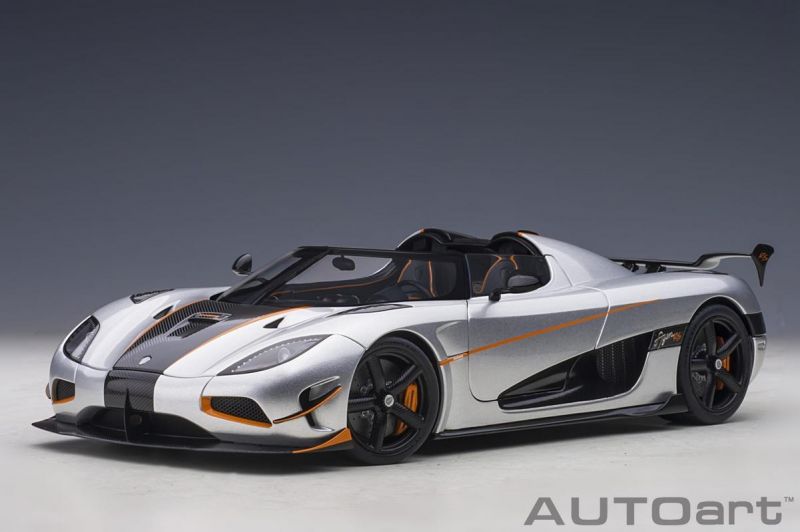 Koenigsegg Agera RS 1:18 Autoart Cinza - 19 anos! Loja on-line de