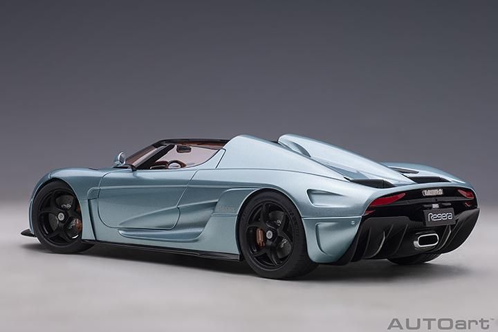 Koenigsegg Regera 1:18 Autoart Azul - 20 anos! Loja on-line de