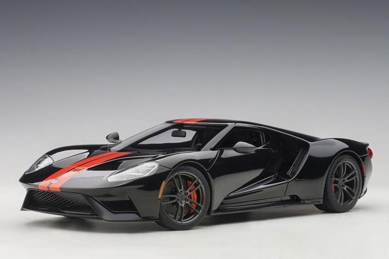 Ford GT 2017 1:18 Autoart Preto - 19 anos! Loja on-line de