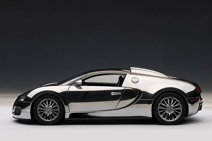 Bugatti Veyron 16.4 Pur Sang Aluminum Autoart 1:18 - 20 anos! Loja
