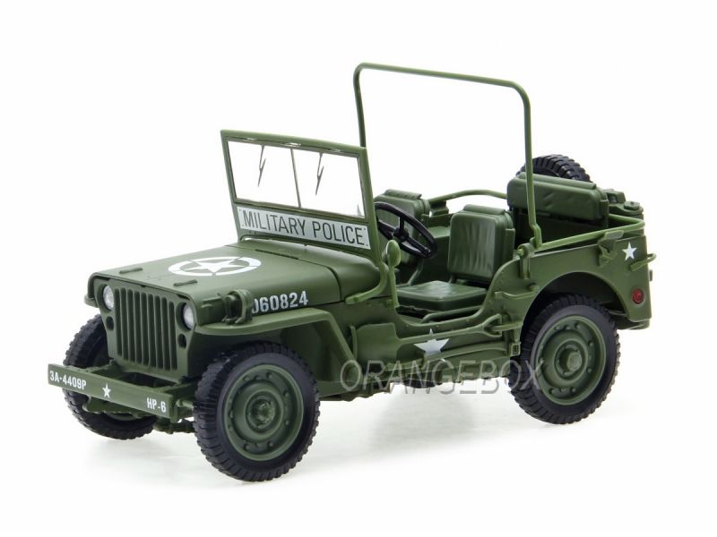 Jeep Willys MB WWII Army 1941 Autoworld 1:18 - 19 anos! Loja on