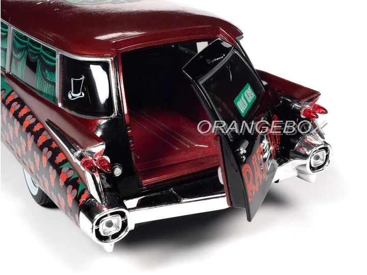 Cadillac Eldorado Hearse 1959 Rat Fink 1:18 Autoworld - 19 anos