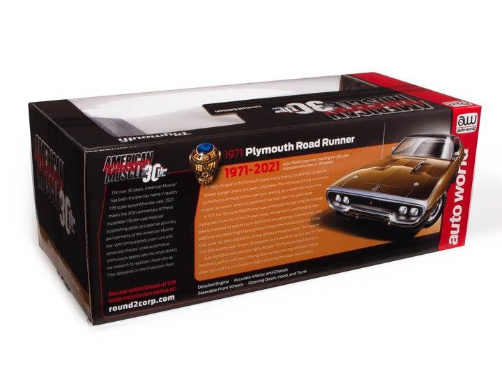Plymouth Road Runner 440+6 1971 Hardtop GY8 Class of 1971 30º