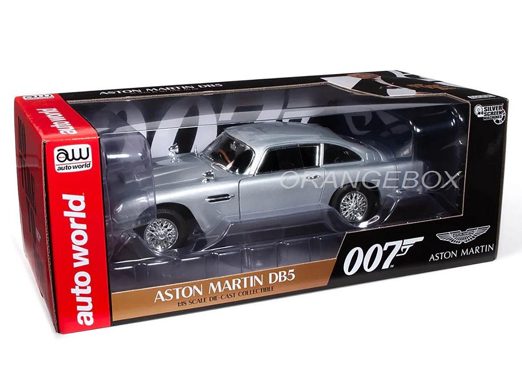 ASTON MARTIN DB5 007 1/18＋1:64 Aston Martin DB5 James Bond 007 1964 Miniatura 1:18 Solido
