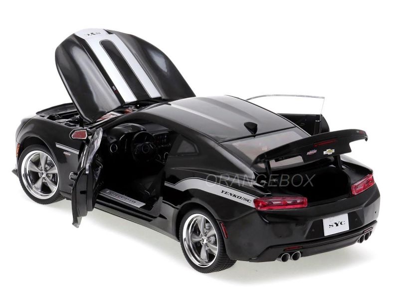 Chevrolet Camaro Yenko S/C 2018 1:18 Autoworld Preto - 19