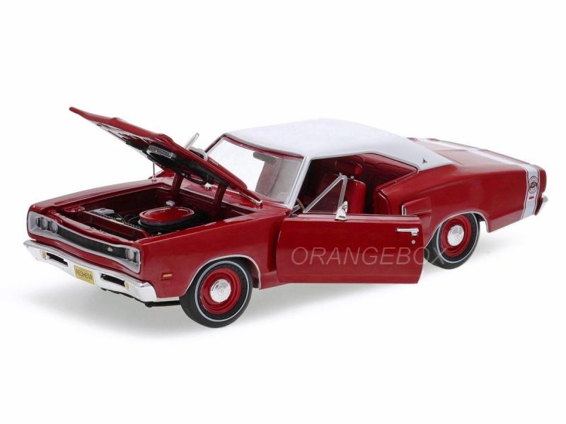 1969 DODGE SUPER BEE 1/18スケールミニカー Dodge Super Bee Hardtop 1969 Class of 1969 1:18 Autoworld - 19
