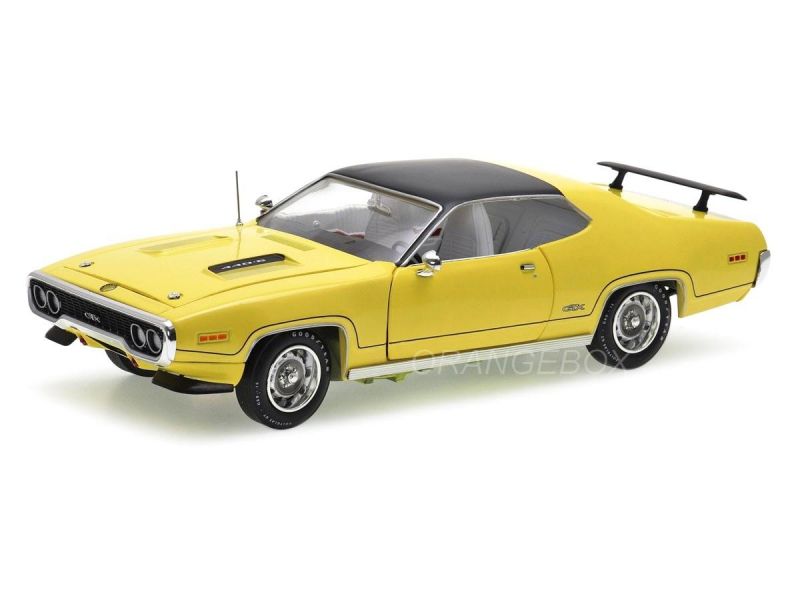 Plymouth GTX Hardtop 1971 MCACN 1:18 Autoworld - 20 anos! Loja on
