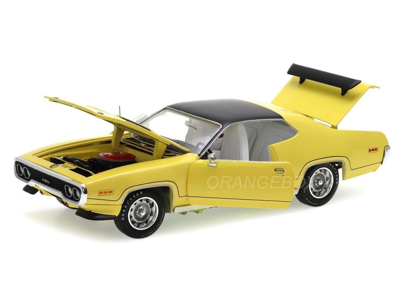 Plymouth GTX Hardtop 1971 MCACN 1:18 Autoworld - 20 anos! Loja on