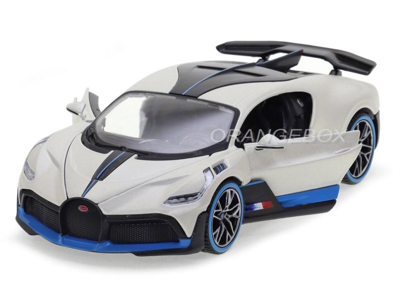 Bugatti Divo 1:24 Maisto Branco - 20 anos! Loja on-line de
