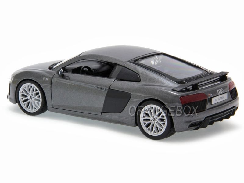 Audi R8 V10 Plus Red Special Edition Maisto 1:24 Cinza - 20 anos