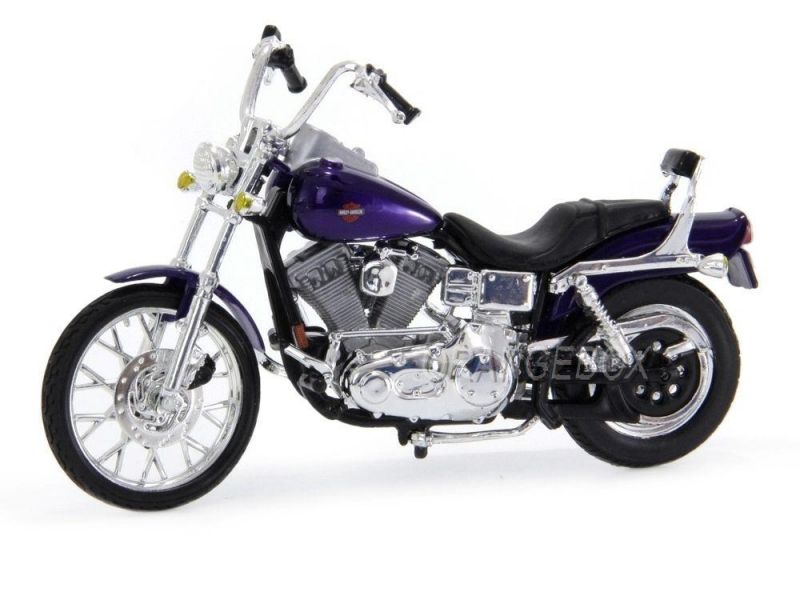 Harley Davidson Dyna Wide Glide 2001 FXDWG Maisto 1:18 Série 34