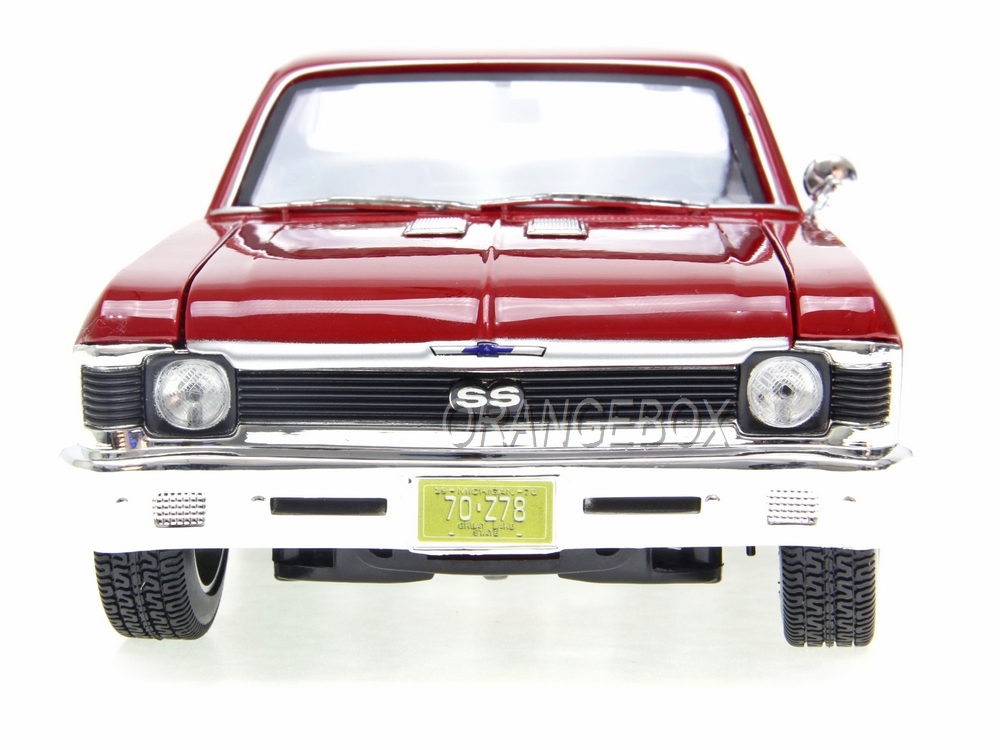 No56ミニカー1/18箱あり1970 Ienko Chevrolet Nova Chevrolet Nova SS Coupe 1970 1:18 Vermelho - 20 anos! Loja on-line