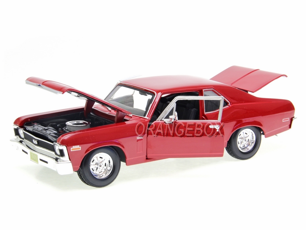 Chevrolet Nova SS Coupe 1970 1:18 Vermelho - 20 anos! Loja on-line