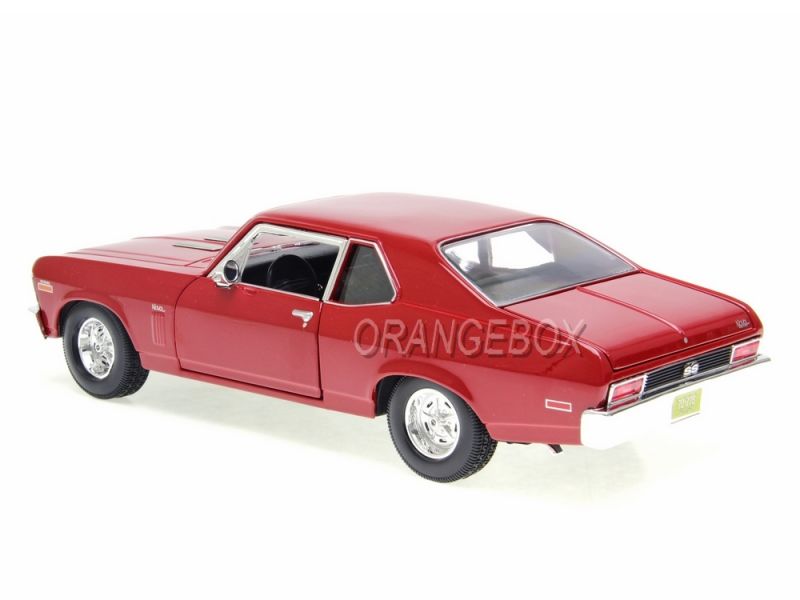 Chevrolet Nova SS Coupe 1970 1:18 Vermelho - 20 anos! Loja on-line