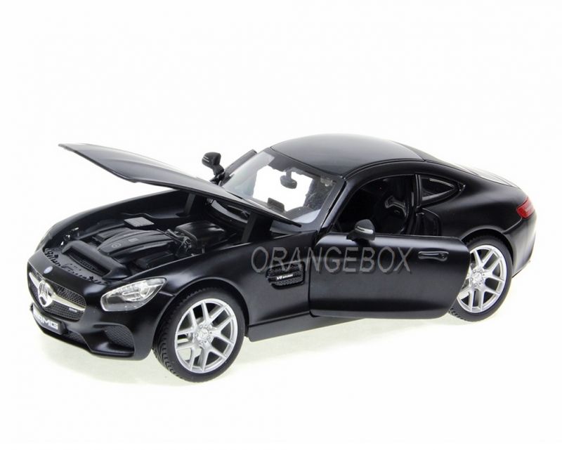 Mercedes AMG GT Maisto 1:24 Preto - 20 anos! Loja on-line de