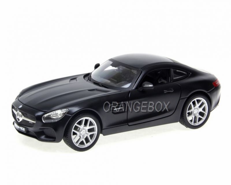 Mercedes AMG GT Maisto 1:24 Preto - 20 anos! Loja on-line de