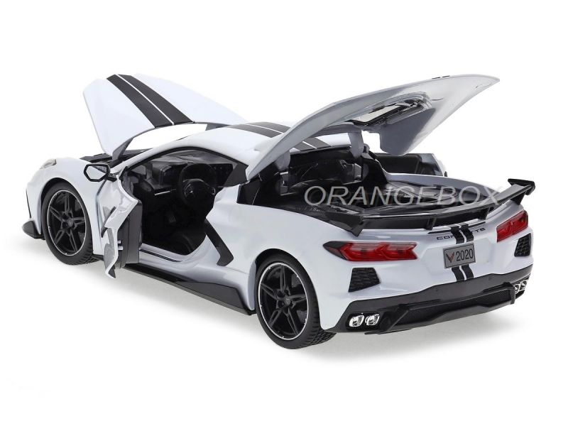 ミニカー Chevrolet Corvette Stingray Coupe 1/18 Miniatura Corvette Stingray Coupe 2020 Chevrolet 1/18 : Amazon.com