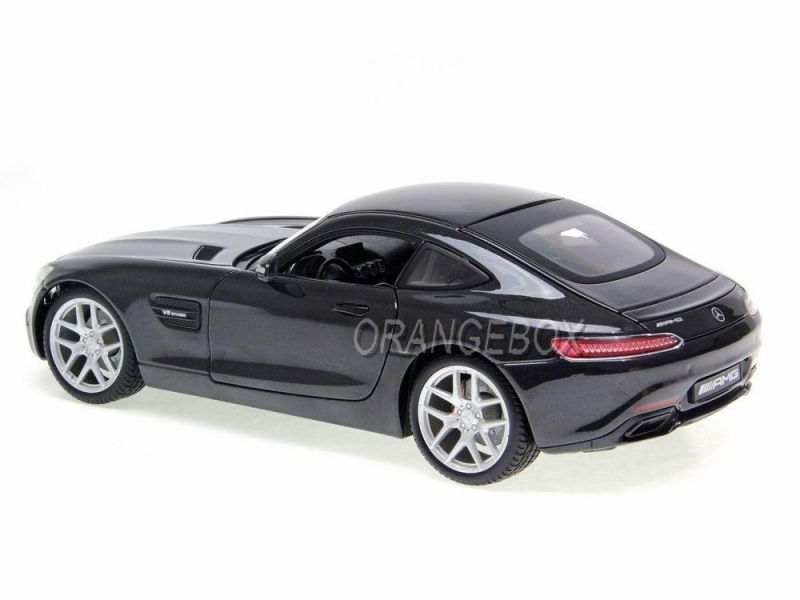Mercedes Benz Amg GT Maisto 1:18 Cinza - 20 anos! Loja on-line de