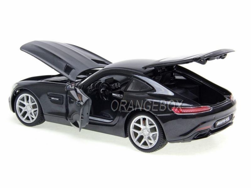 Mercedes Benz Amg GT Maisto 1:18 Cinza - 20 anos! Loja on-line de