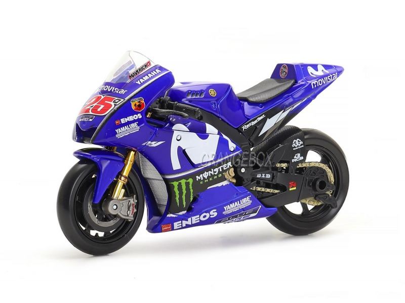 Yamaha YZR-M1 Maverick Vinales Moto Gp 2018 1:18 Maisto - 20 anos