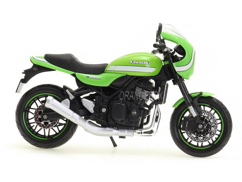 Kawasaki Z900RS Cafe 1:12 Maisto Verde - 19 anos! Loja on-line de
