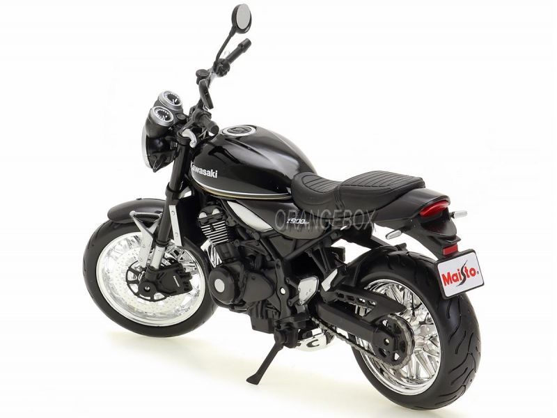 Kawasaki Z900RS 1:12 Maisto Preto - 20 anos! Loja on-line de