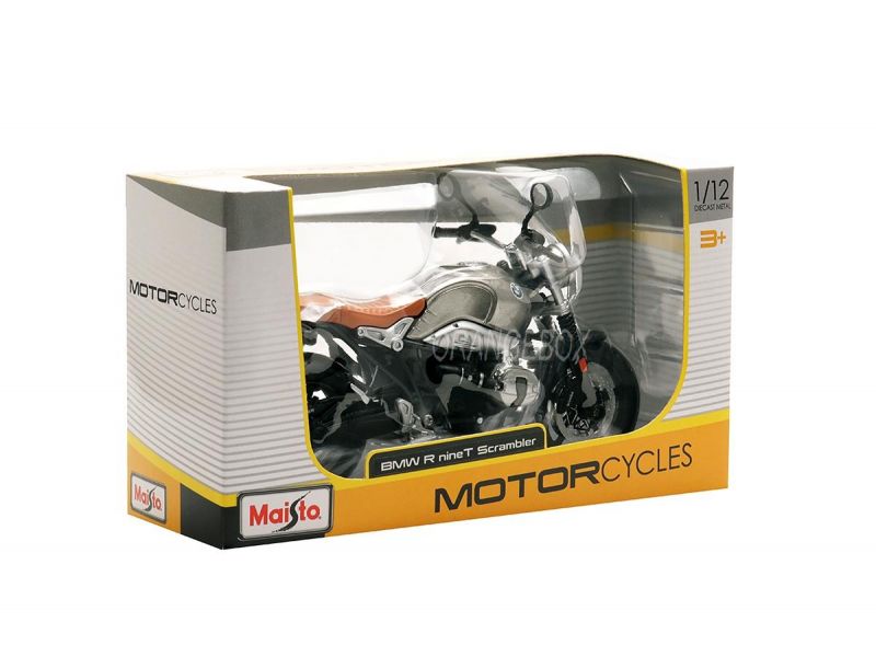 BMW R nineT Scrambler 1:12 Maisto - 20 anos! Loja on-line de