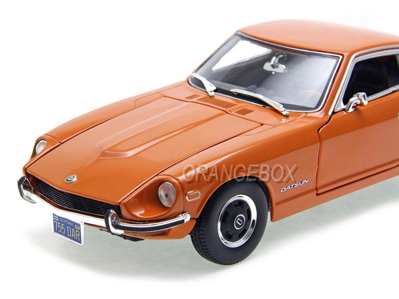 Datsun 240Z 1971 1:18 Maisto Laranja - 20 anos! Loja on-line de