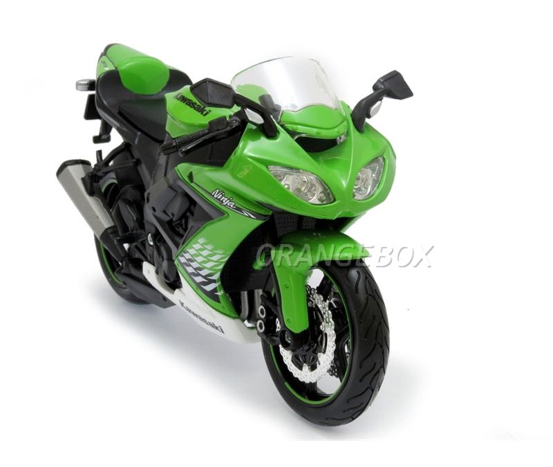 Kawasaki Ninja ZX-10R 1:12 Maisto Verde - 20 anos! Loja on-line de
