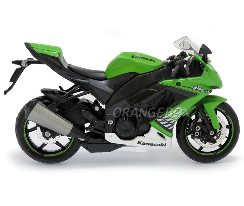 Kawasaki Ninja ZX-10R 1:12 Maisto Verde - 20 anos! Loja on-line de