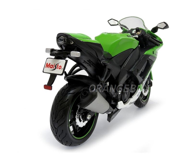Kawasaki Ninja ZX-10R 1:12 Maisto Verde - 19 anos! Loja on-line de