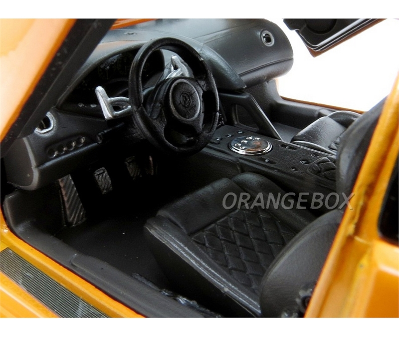 Lamborghini Murciélago LP640 2007 Maisto 1:18 Laranja - 20 anos